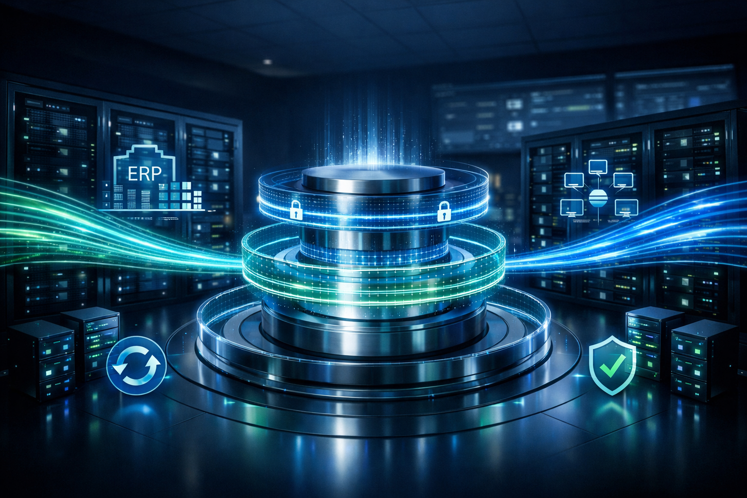 Ilustração do serviço de DBA da CoreDB